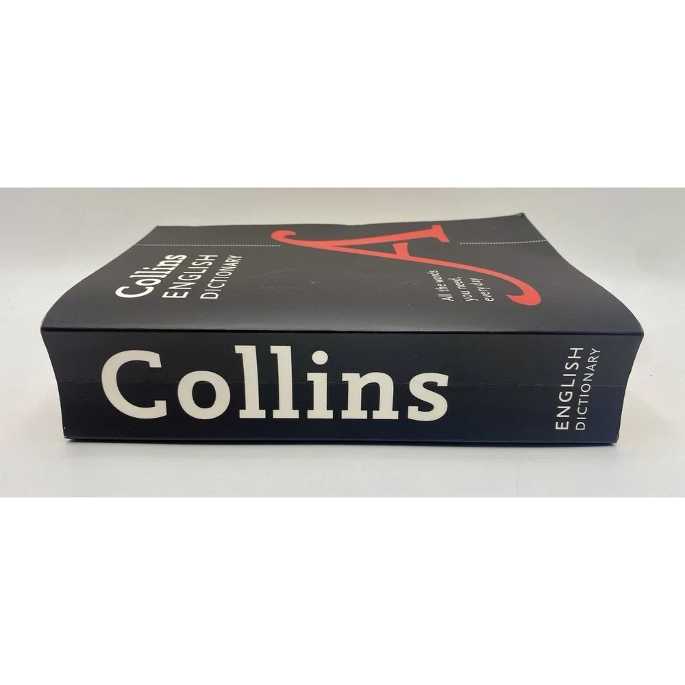 Collins English Dictionary and Thesaurus: Essential edition Paperback -VERY GOOD